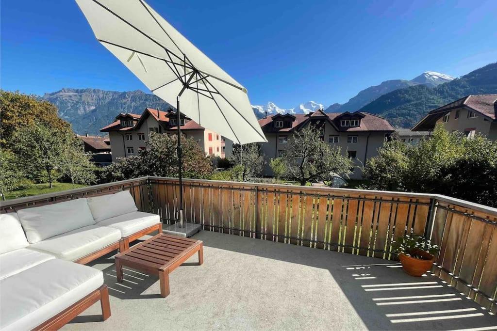 فيلا -The Urbanist- Mountainview Parking Garden 3Bd Unterseen المظهر الخارجي الصورة